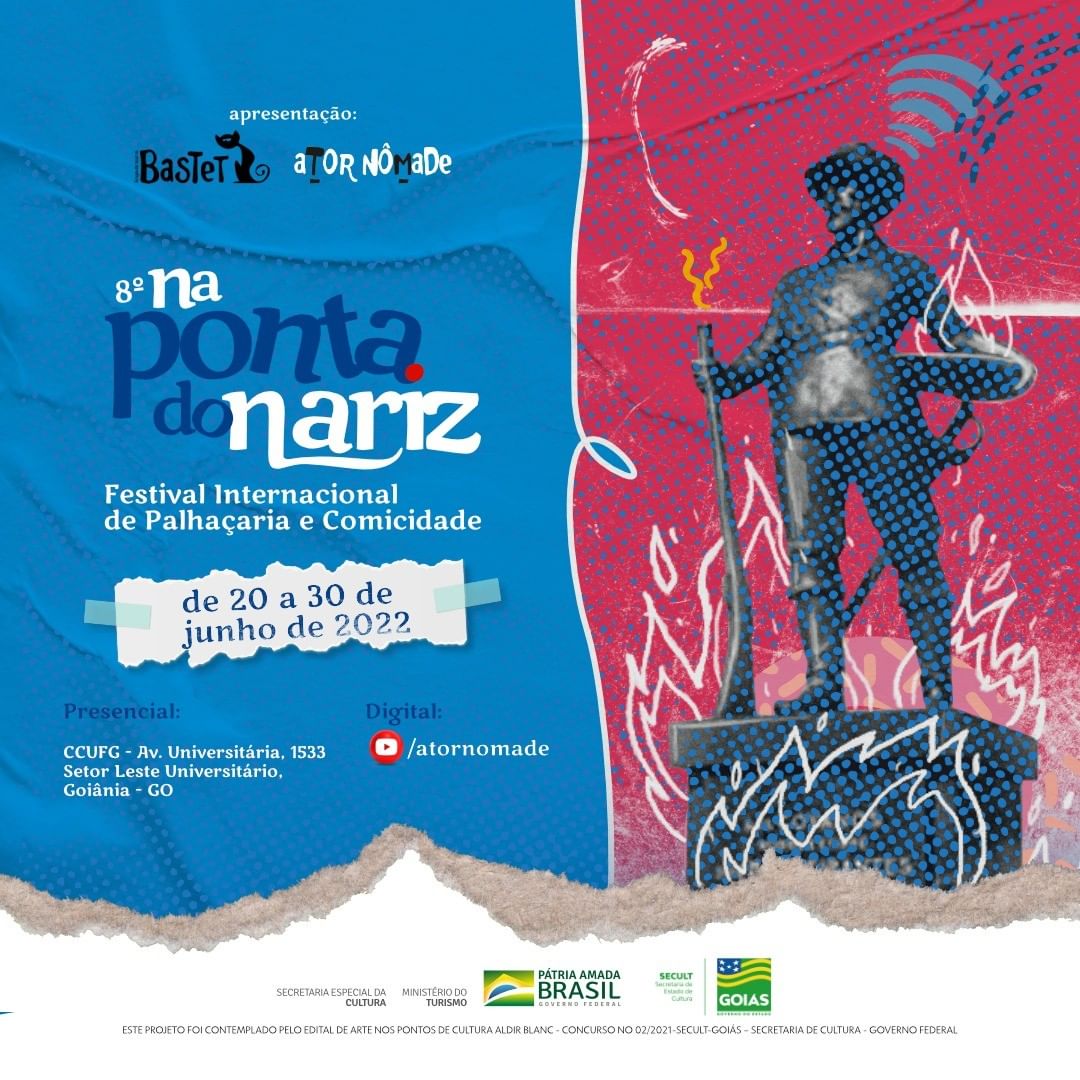 Lançada a oitava edição do “Na Ponta do Nariz” – Festival Internacional de Palhaçaria e Comicidade