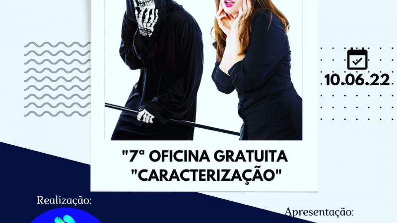 Oficina gratuita sobre “Caracterização”, no espaço cultural da SEMNOME CiaTeatro